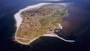 Baltrum aus der Luft